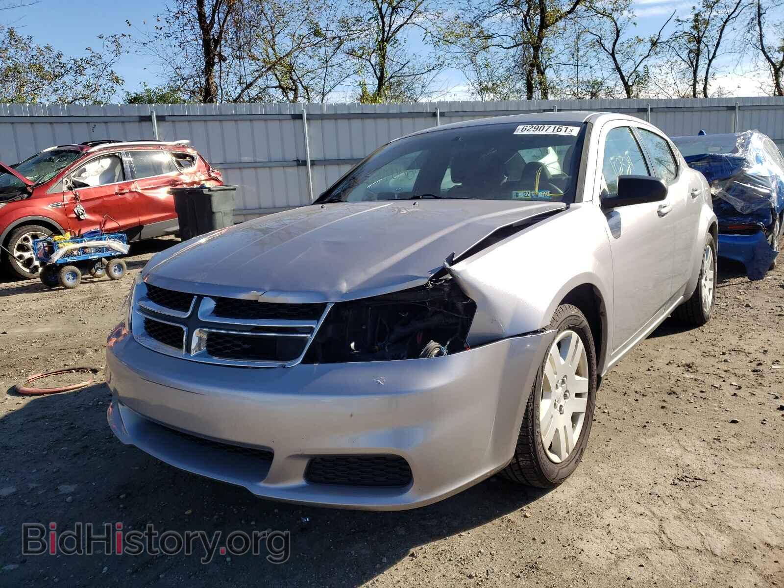 2013 DODGE AVENGER - VIN: 1C3CDZAB9DN626889 - Фото 2