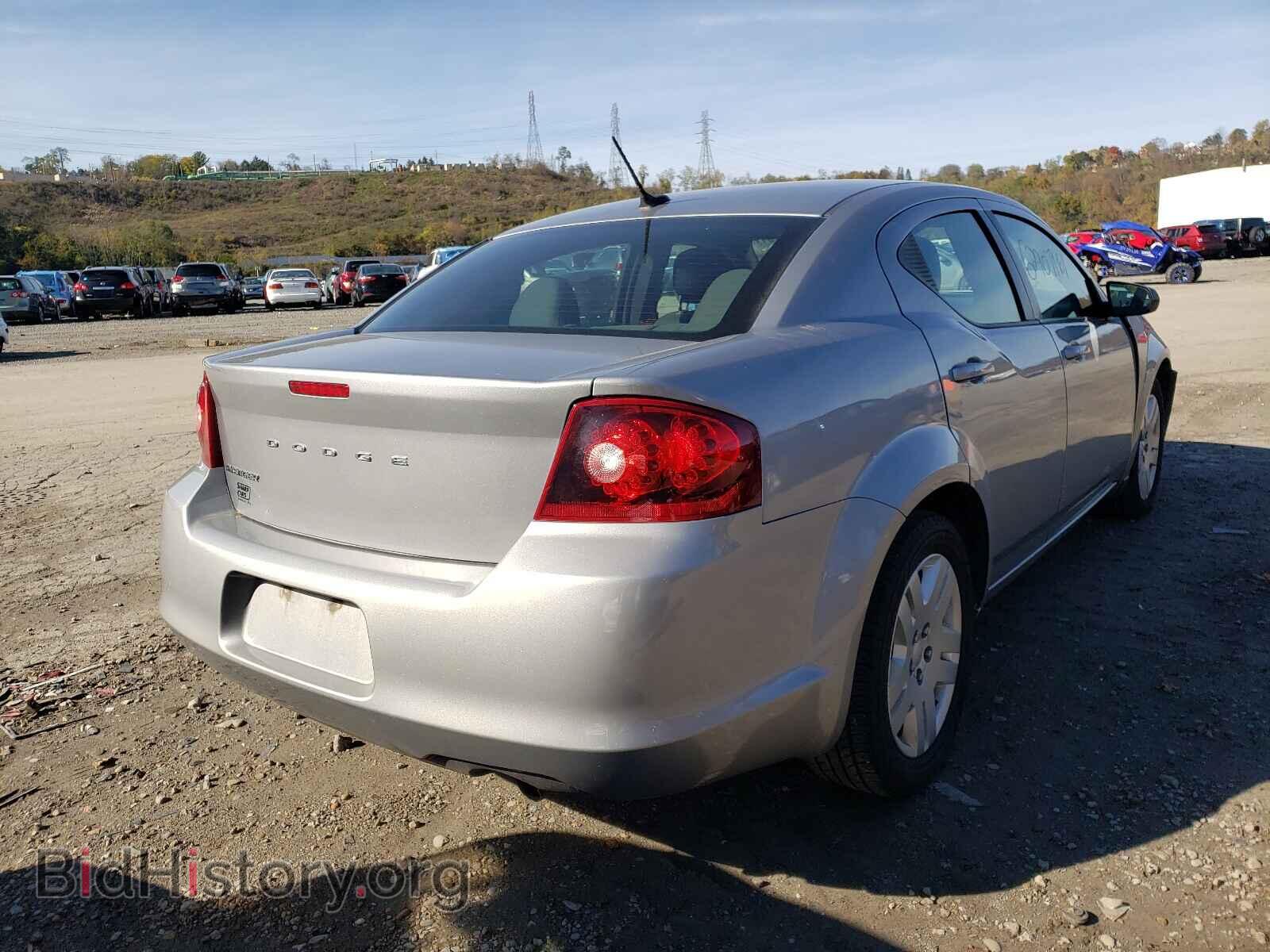2013 DODGE AVENGER - VIN: 1C3CDZAB9DN626889 - Фото 4