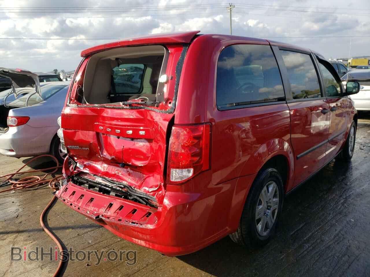 2013 DODGE CARAVAN - VIN: 2C4RDGBG8DR561332 - Фото 4