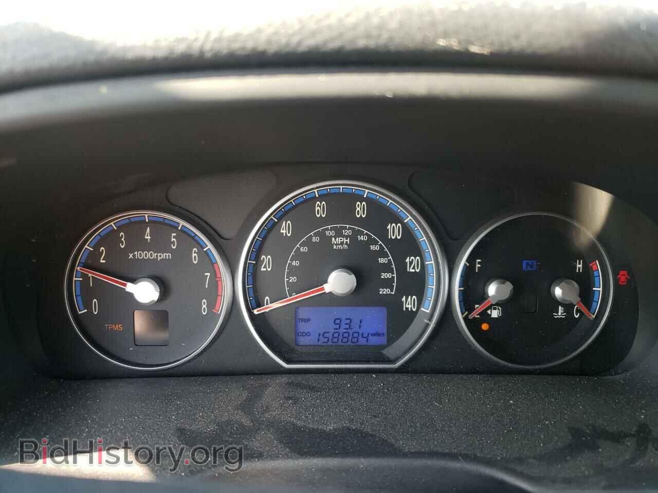 2008 HYUNDAI SANTA FE - VIN: 5NMSG73D78H136889 - Фото 9