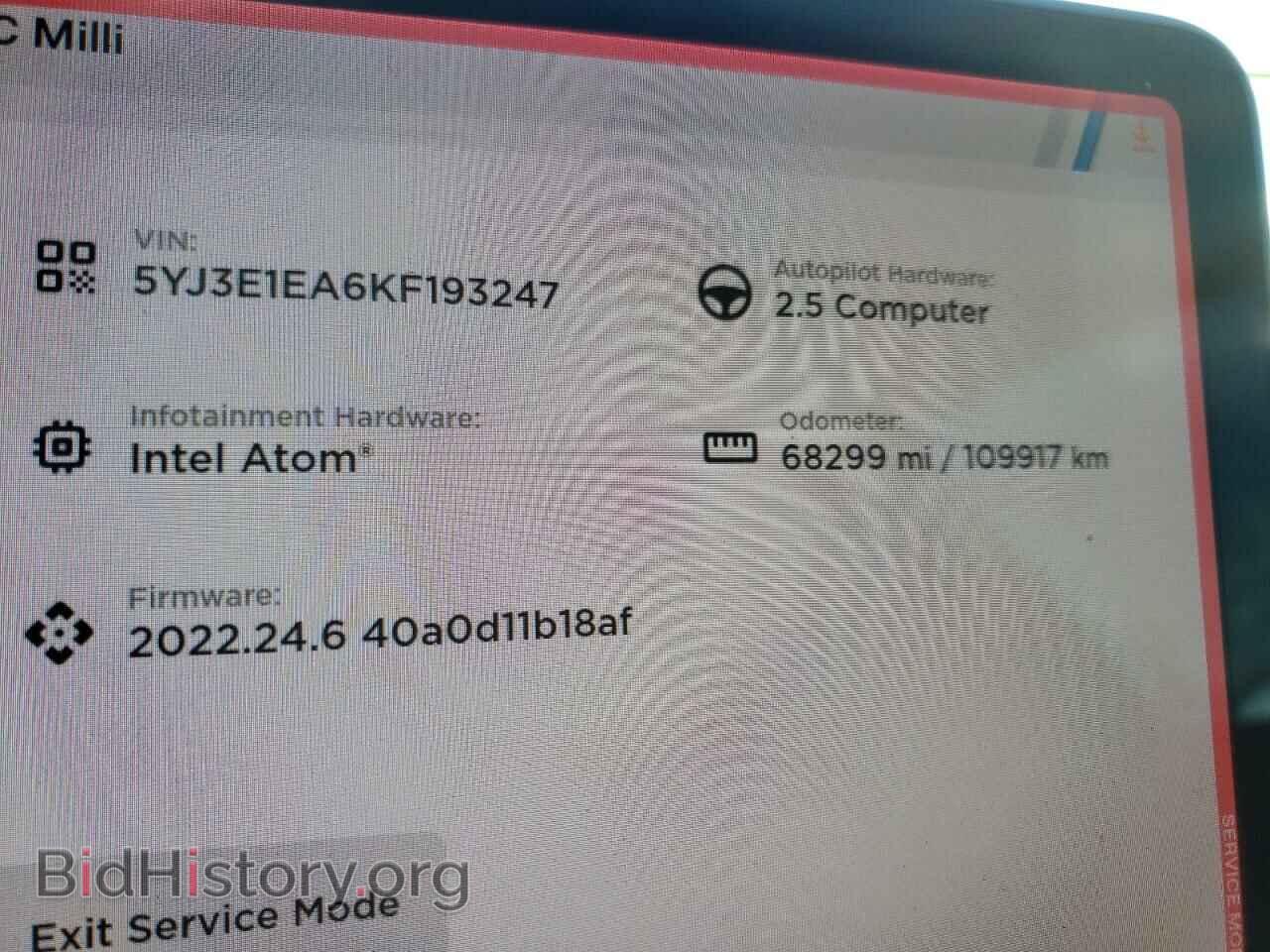 2019 TESLA MODEL 3 - VIN: 5YJ3E1EA6KF193247 - Фото 9