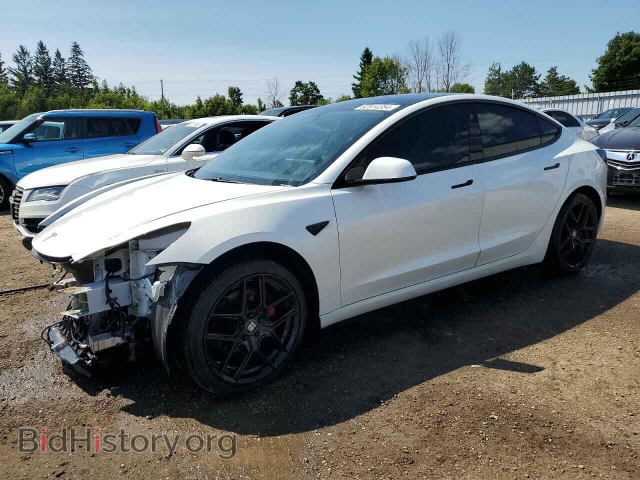 Photo 5YJ3E1EA5MF918873 - TESLA MODEL 3 2021