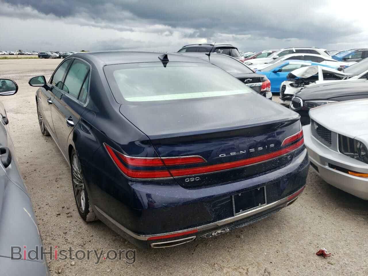2022 GENESIS G90 - VIN: KMTF54PH1NU093093 - Фото 3