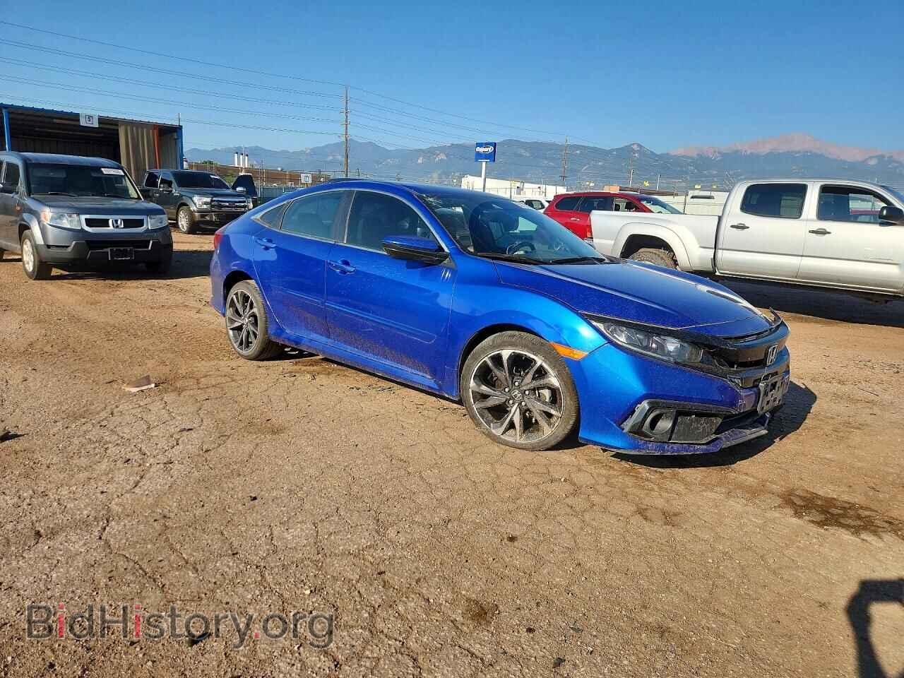 2019 HONDA CIVIC - VIN: 2HGFC2F85KH602497 - Фото 4