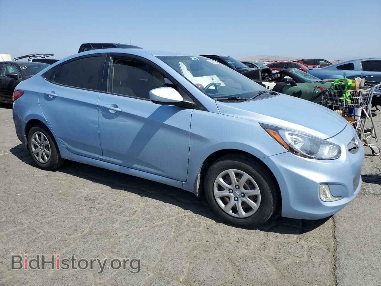 2013 HYUNDAI ACCENT - VIN: KMHCT4AE1DU563056 - Фото 4