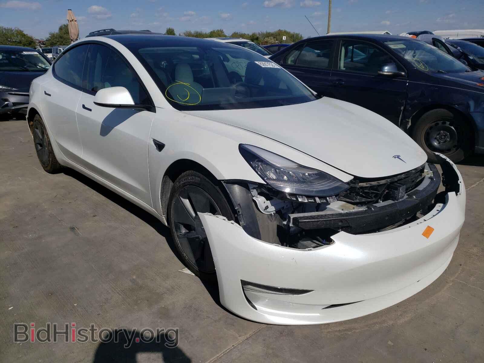 Photo 5YJ3E1EAXMF853745 - TESLA MODEL 3 2021