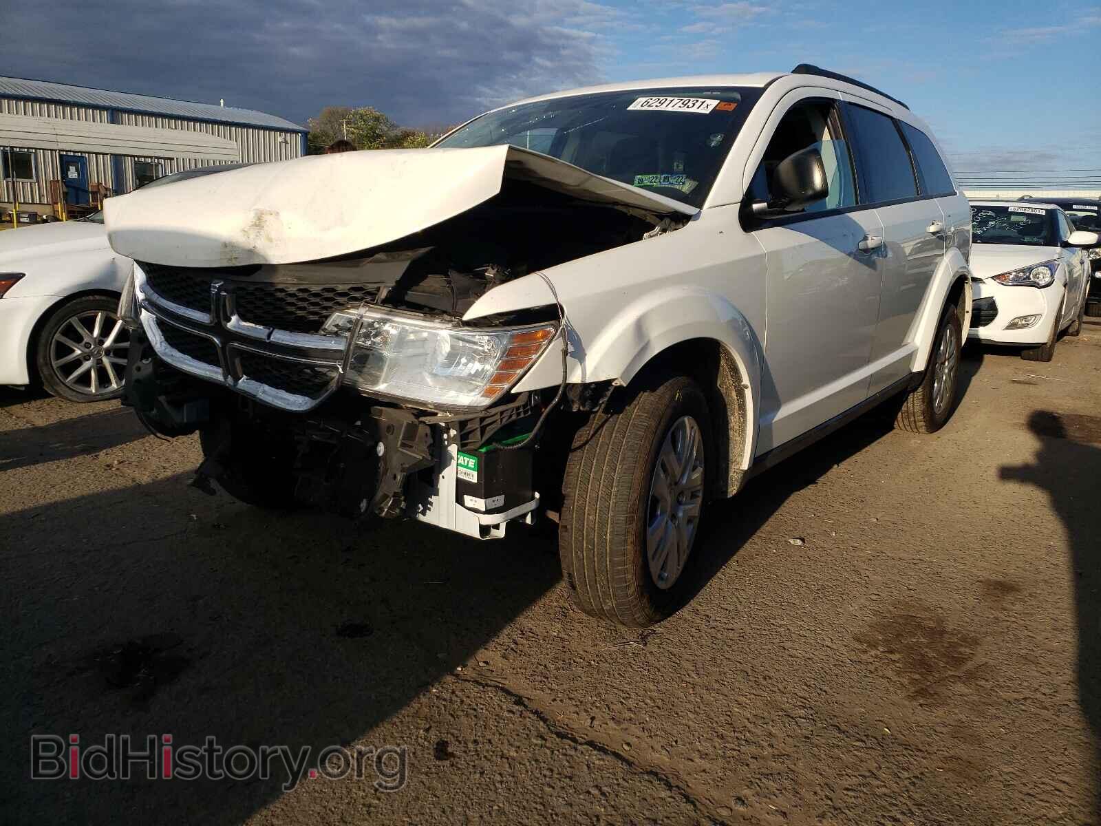 2017 DODGE JOURNEY - VIN: 3C4PDCAB8HT558729 - Фото 2
