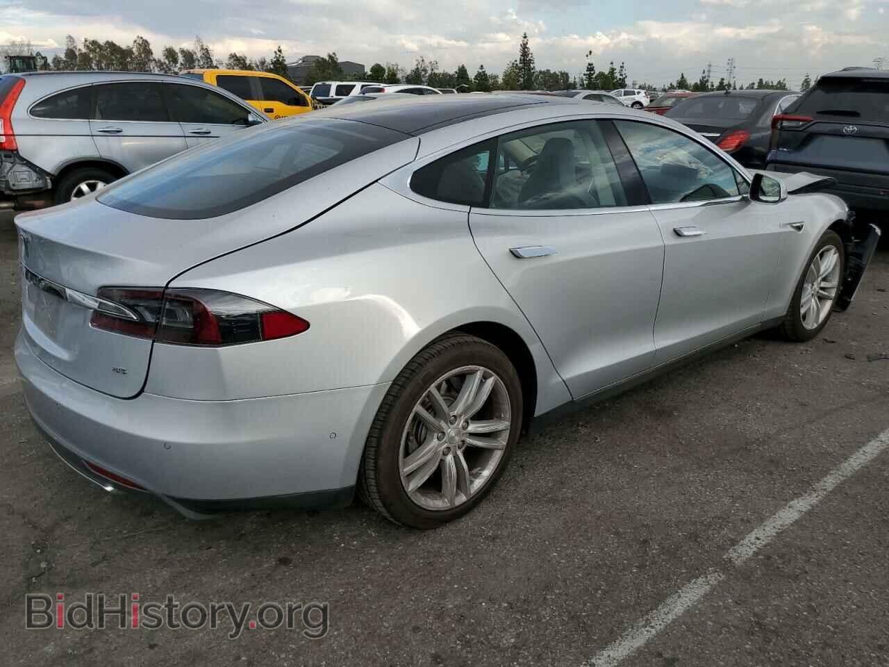 2014 TESLA MODEL S - VIN: 5YJSA1H10EFP56395 - Photo 4