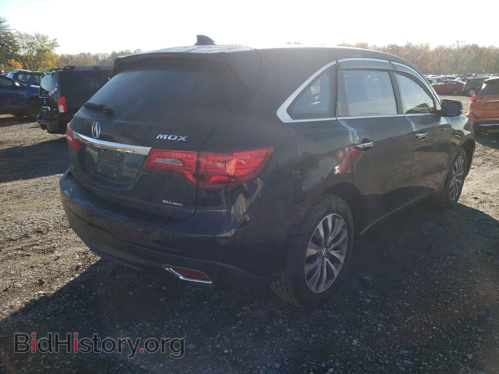 2014 ACURA MDX - VIN: 5FRYD4H47EB008349 - Фото 4