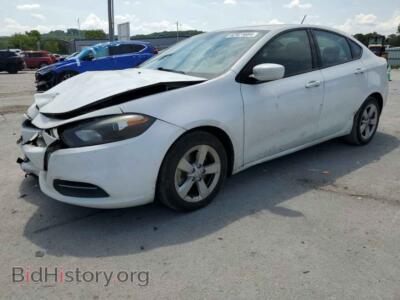 2015 Dodge DART SXT, white — VIN 1C3CDFBB1FD194093, Copart