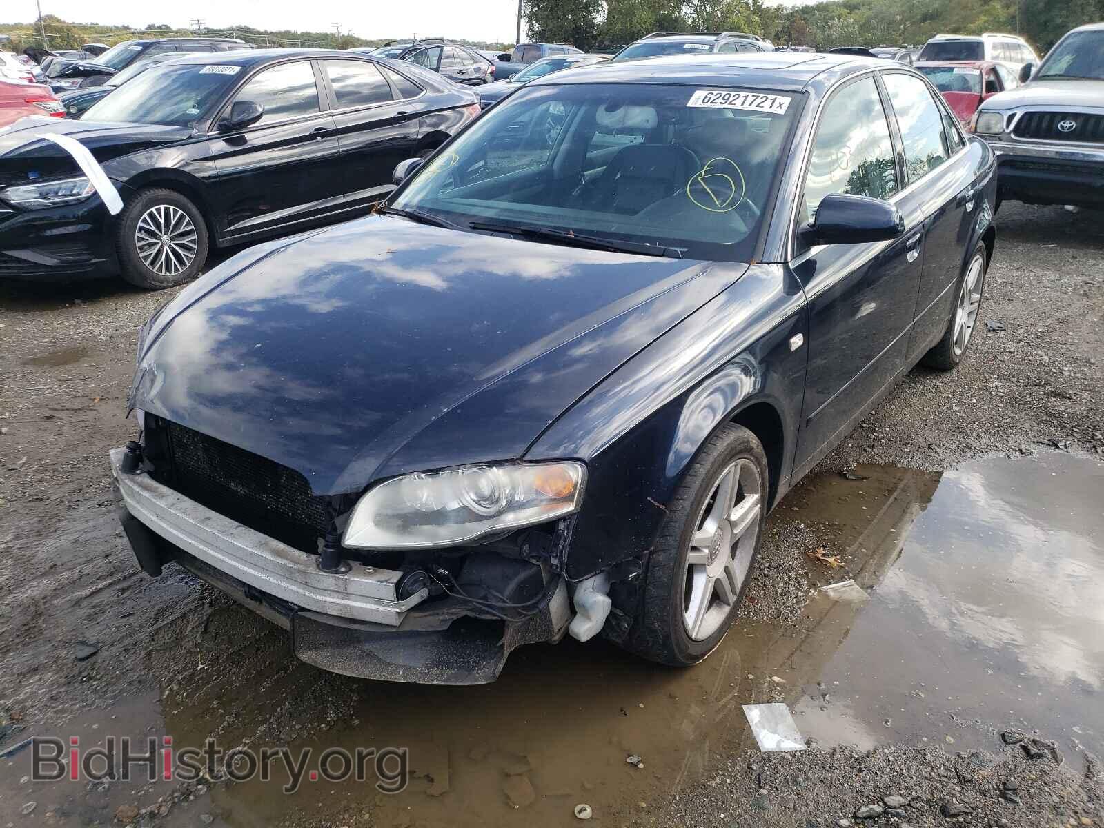 2007 AUDI A4 - VIN: WAUDF78EX7A238786 - Фото 2