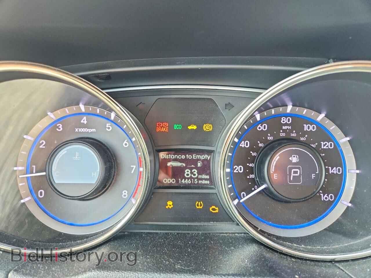 2012 HYUNDAI SONATA - VIN: 5NPEC4AC4CH360991 - Фото 9