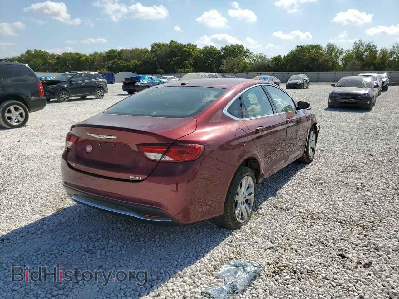 2015 CHRYSLER 200 - VIN: 1C3CCCAB4FN746179 - Фото 4