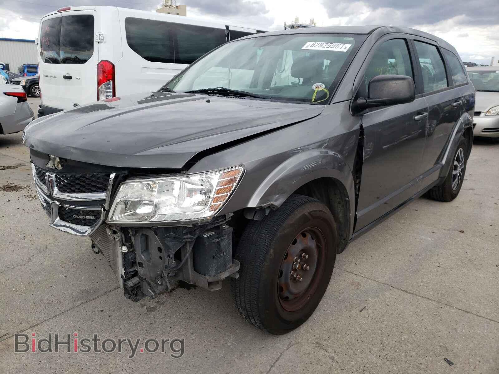2012 DODGE JOURNEY - VIN: 3C4PDCAB6CT225308 - Фото 2