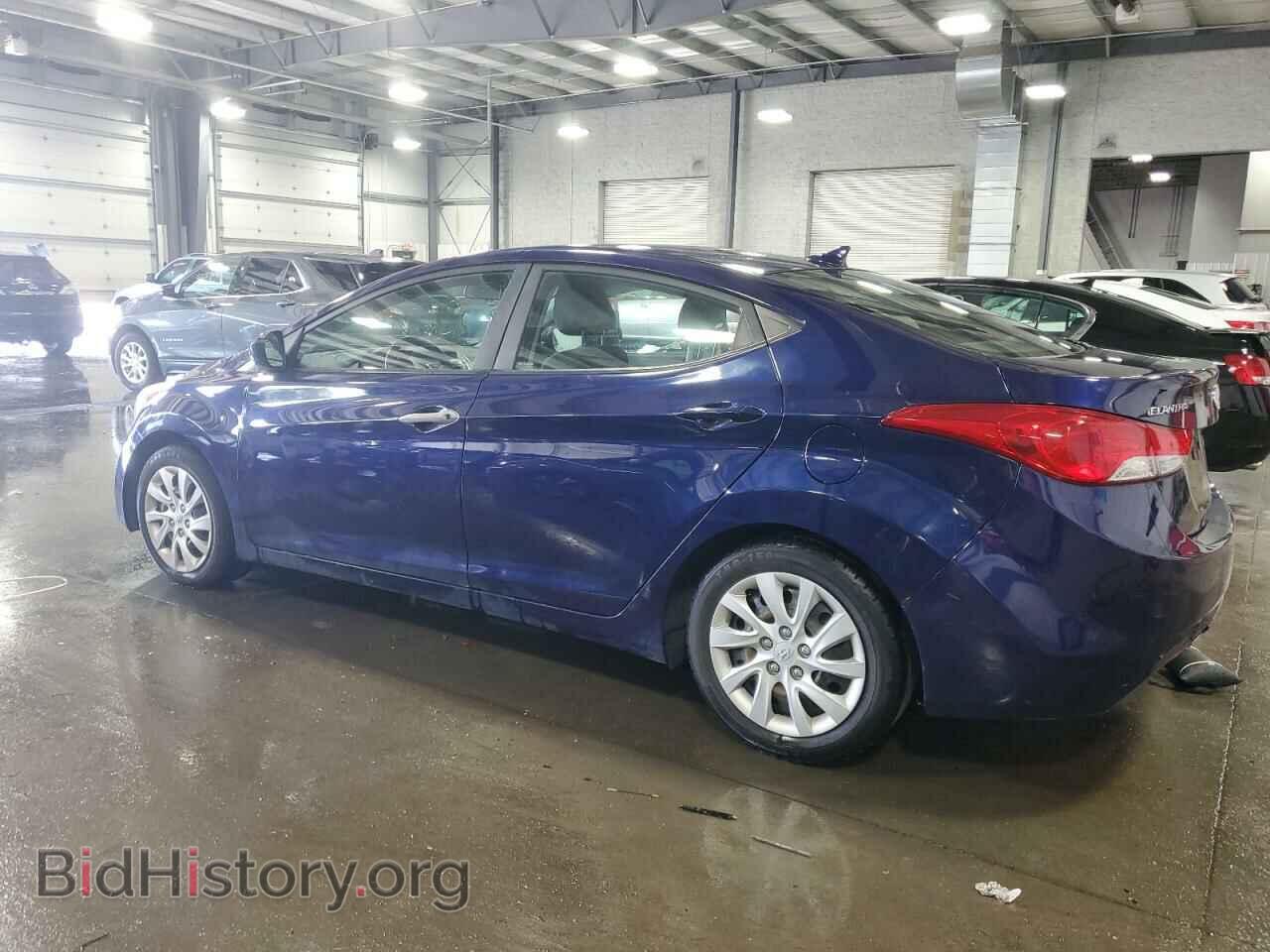 2012 HYUNDAI ELANTRA - VIN: 5NPDH4AEXCH112940 - Фото 2