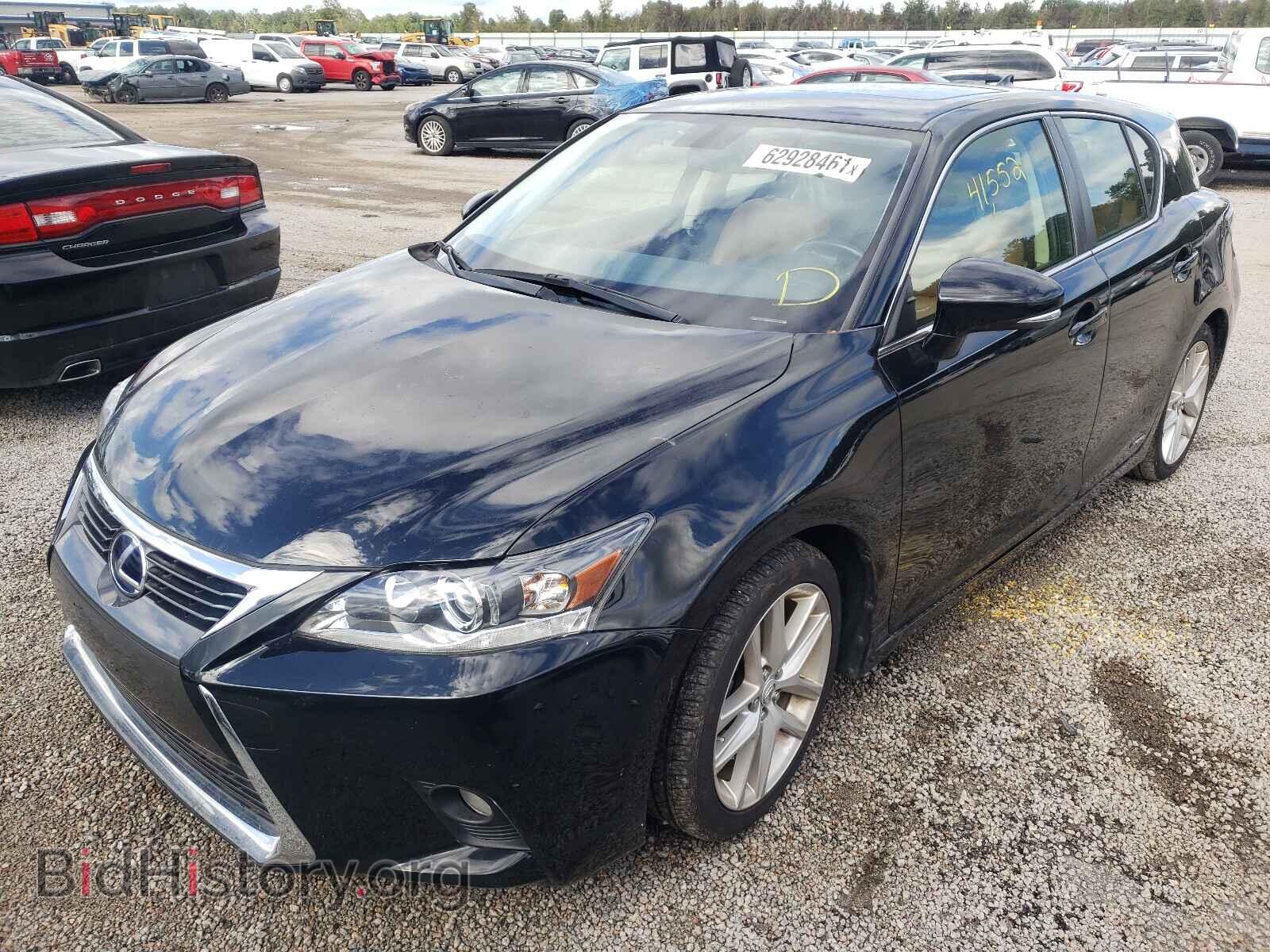 2016 LEXUS CT 200 - VIN: JTHKD5BH1G2265326 - Фото 2