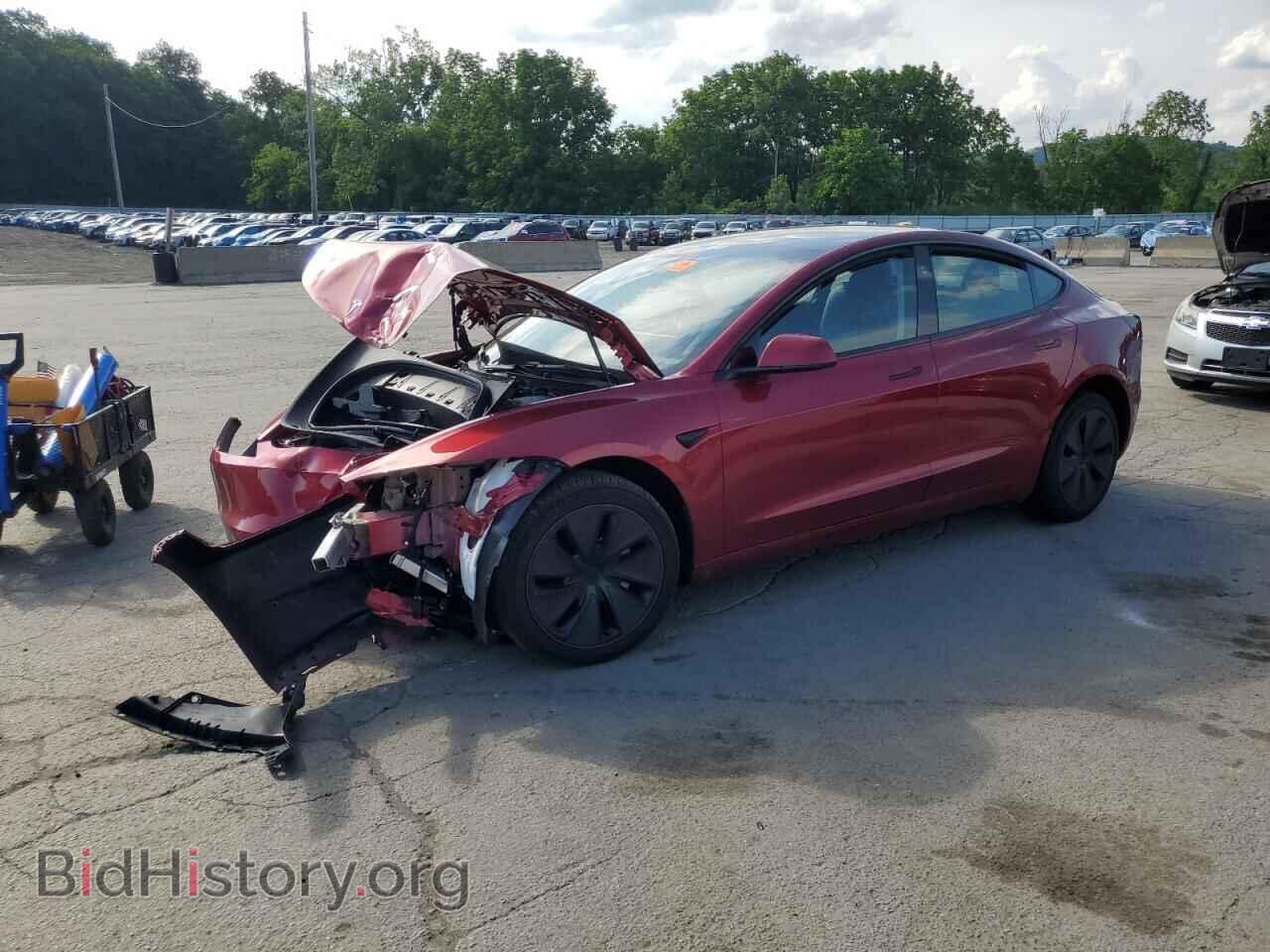 Photo 5YJ3E1EB3RF813877 - TESLA MODEL 3 2024