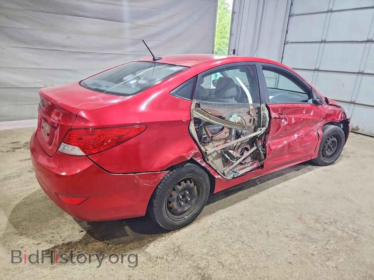 2014 HYUNDAI ACCENT - VIN: KMHCT4AE2EU733555 - Photo 3