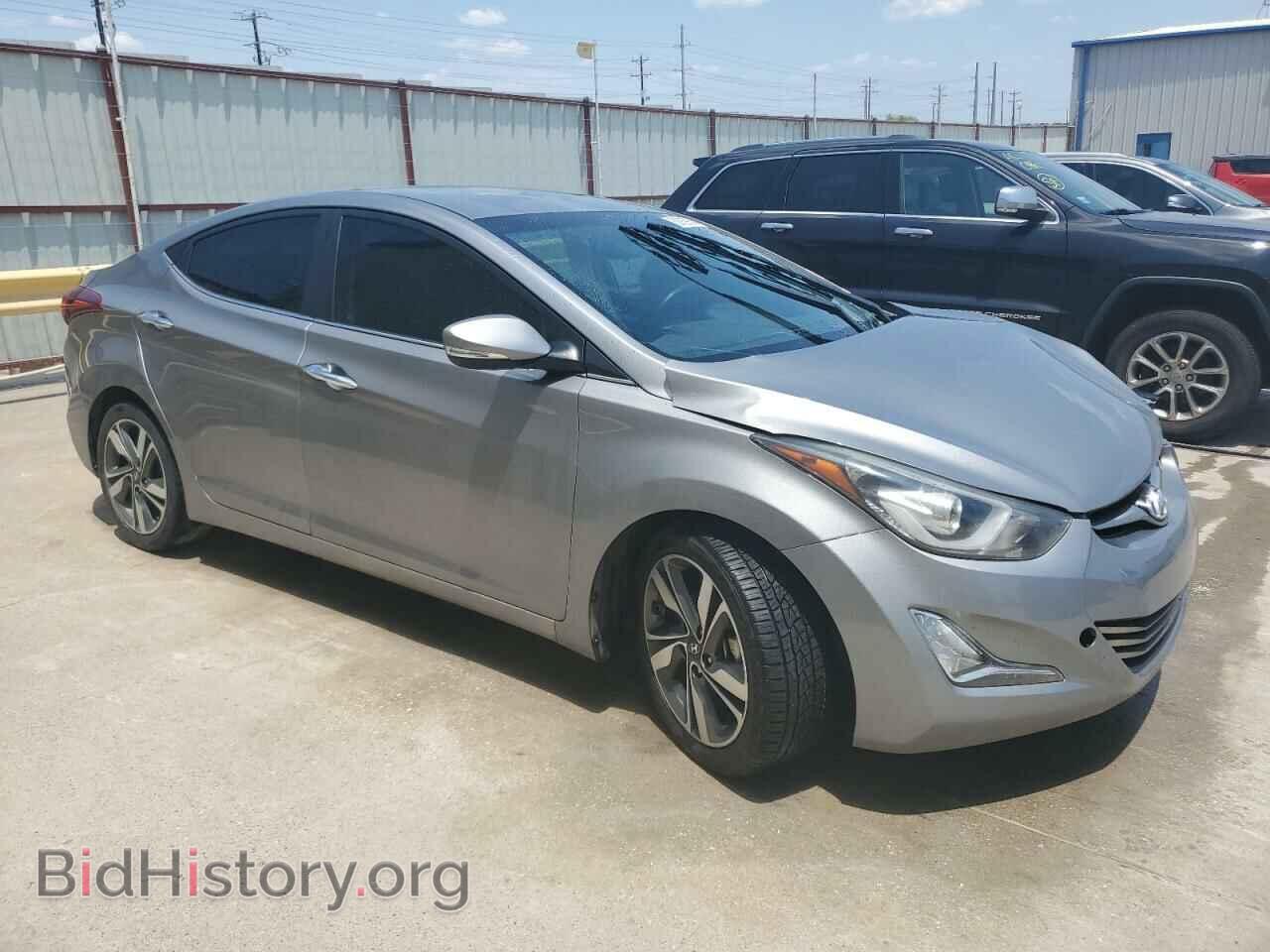 2014 HYUNDAI ELANTRA - VIN: KMHDH4AE8EU166340 - Фото 4