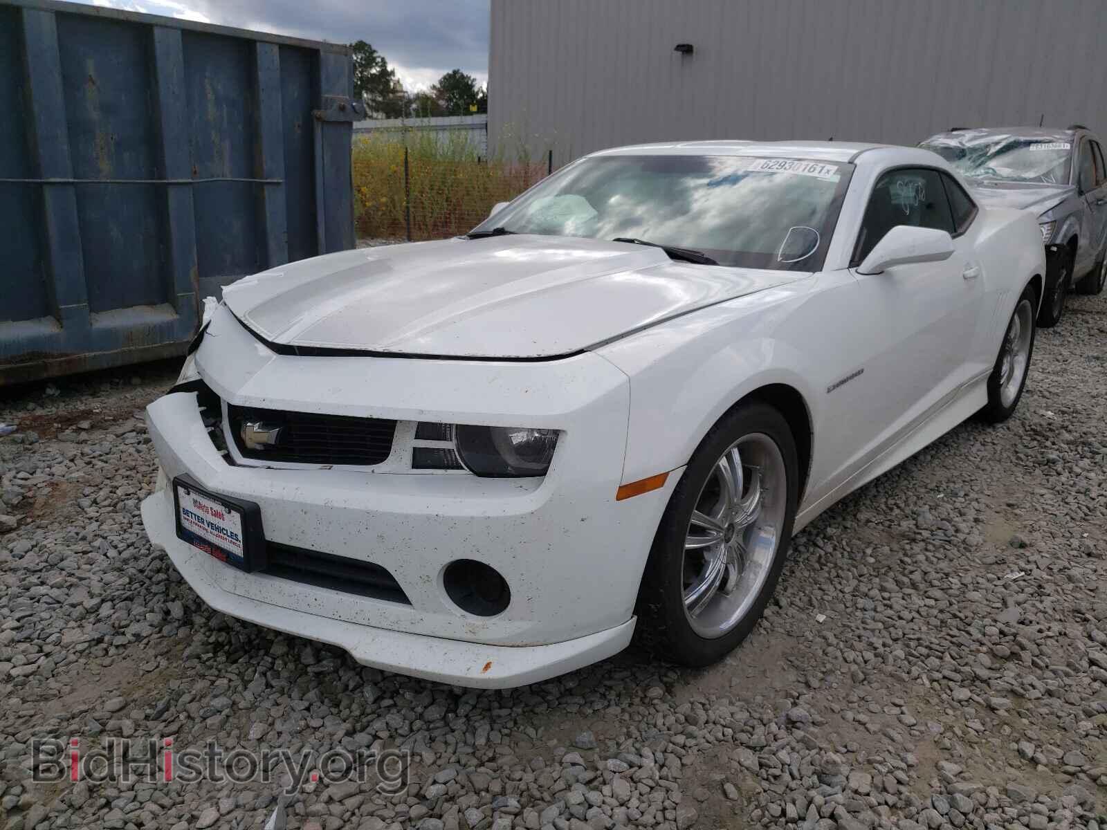 2012 CHEVROLET CAMARO - VIN: 2G1FA1E35C9178926 - Фото 2