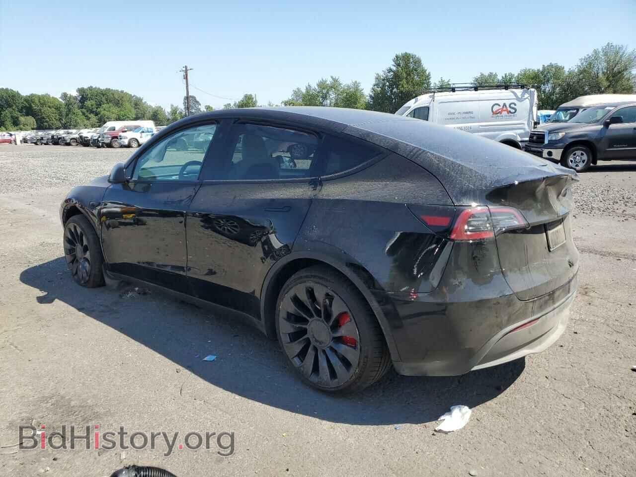 2023 TESLA MODEL Y - VIN: 7SAYGDEF2PF814121 - Фото 2