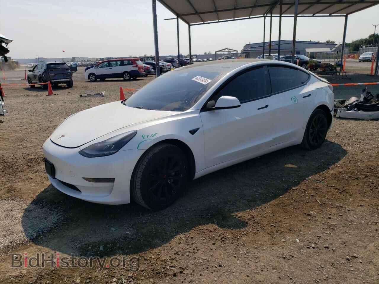 Photo 5YJ3E1EA4MF017882 - TESLA MODEL 3 2021