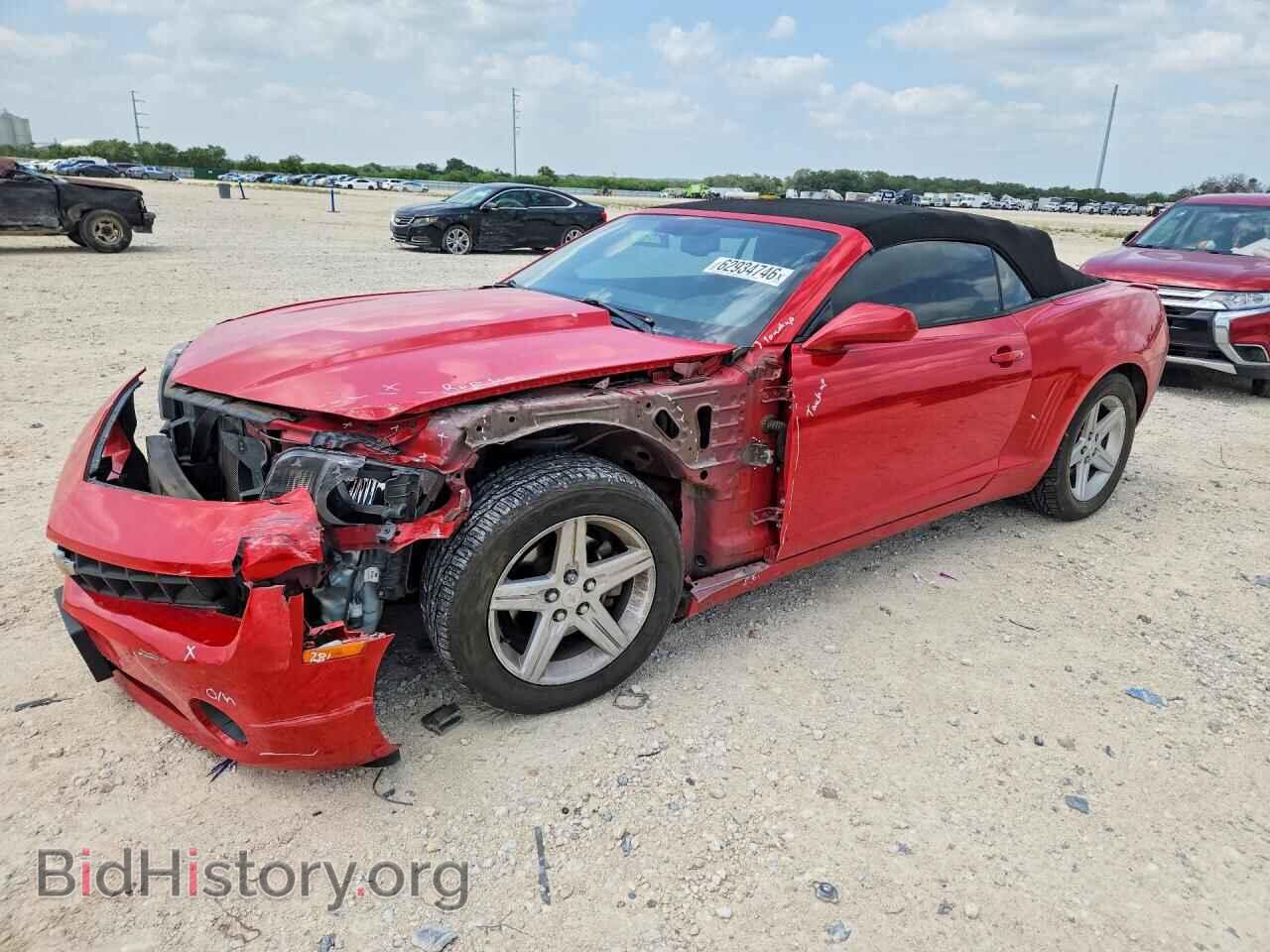 Фотография 2G1FB3D30C9114139 - CHEVROLET CAMARO 2012