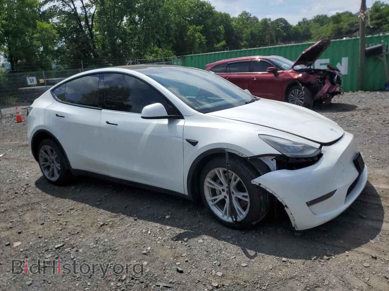2022 TESLA MODEL Y - VIN: 7SAYGDEE5NF435411 - Photo 4