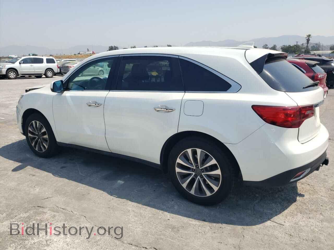 2016 ACURA MDX - VIN: 5FRYD3H67GB006339 - Фото 2