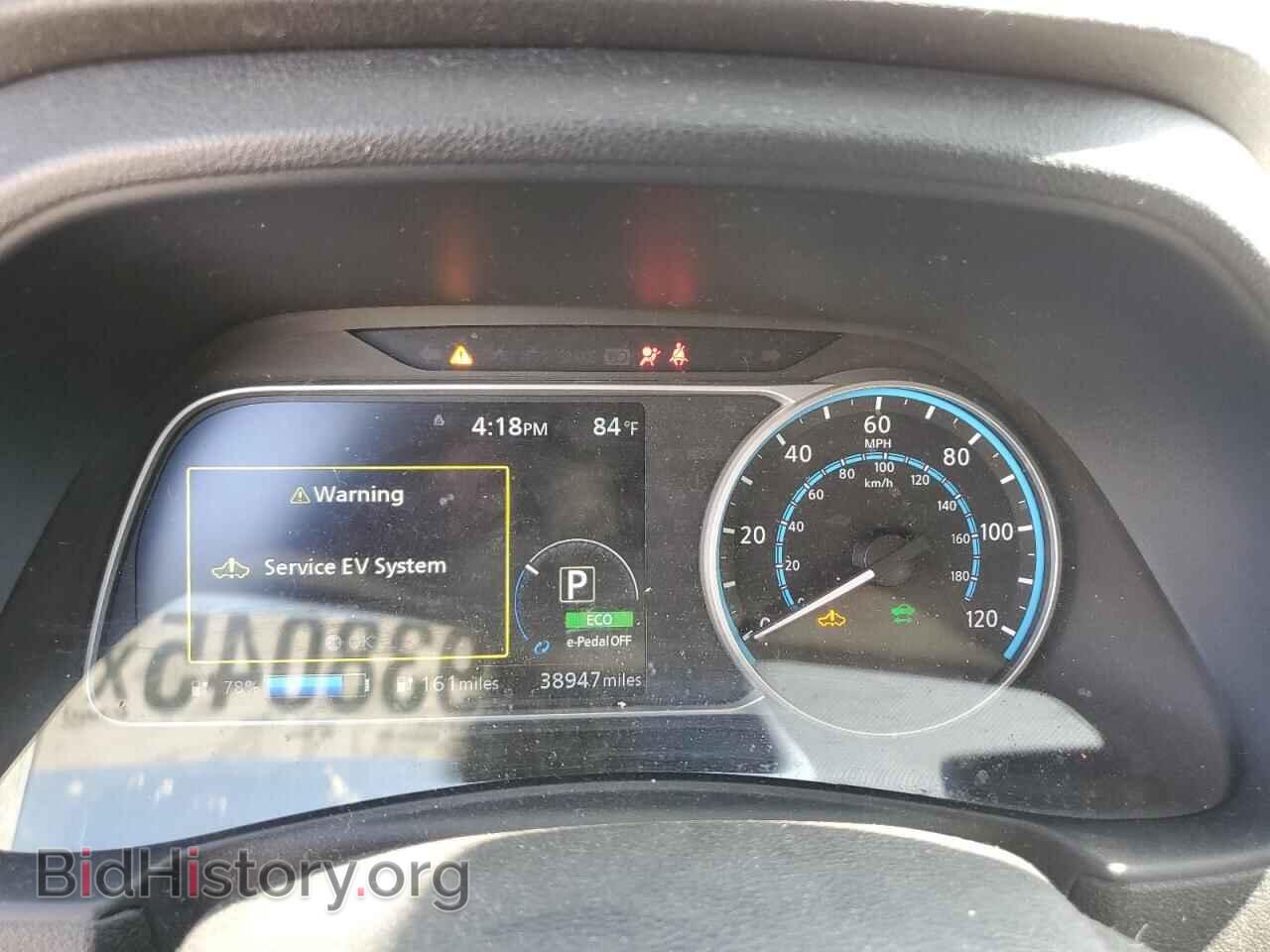 2020 NISSAN LEAF - VIN: 1N4BZ1DP0LC304353 - Фото 9