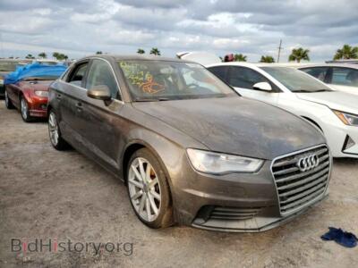 2015 Audi A3 A3 Premium, серый — VIN WAUCCGFF2F1029699, Copart