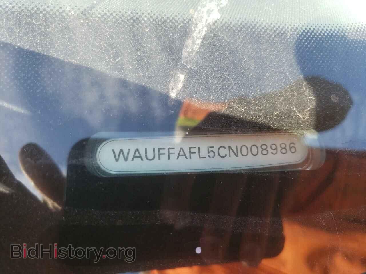 2012 AUDI A4 - VIN: WAUFFAFL5CN008986 - Фото 9