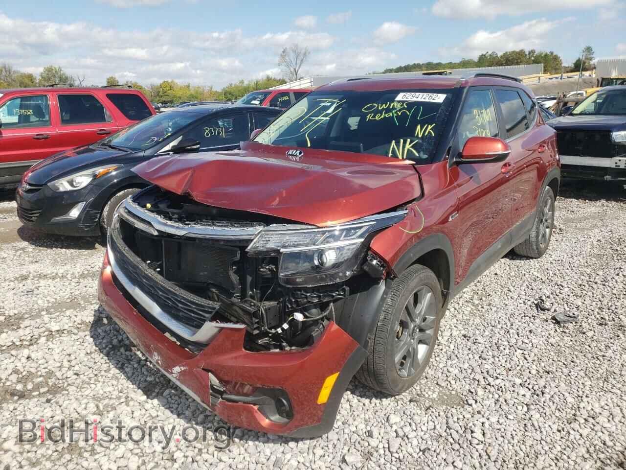 2021 KIA SELTOS - VIN: KNDEUCAA5M7040543 - Фото 2