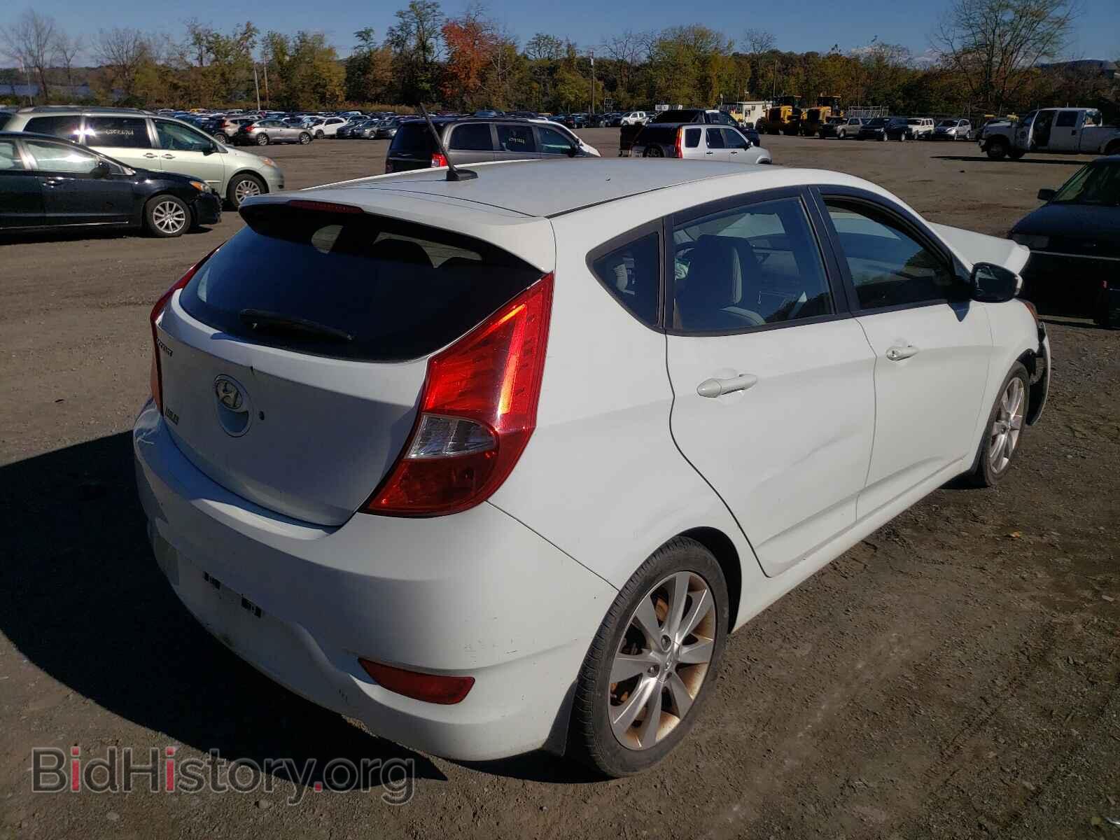 2013 HYUNDAI ACCENT - VIN: KMHCU5AE0DU069760 - Фото 4