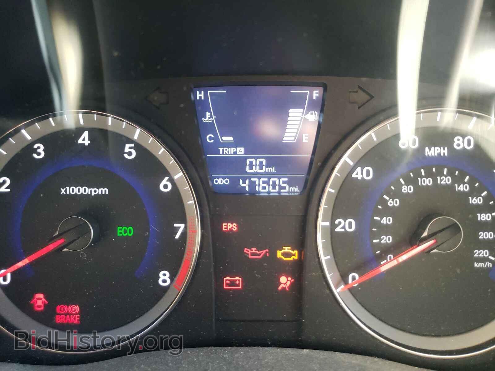 2013 HYUNDAI ACCENT - VIN: KMHCU5AE0DU069760 - Фото 8