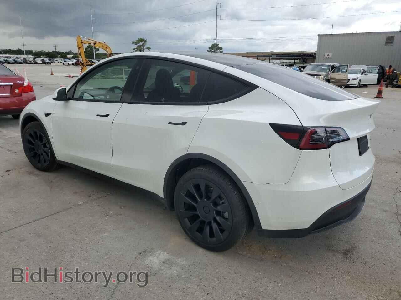 2022 TESLA MODEL Y - VIN: 7SAYGDEE5NA016147 - Фото 2