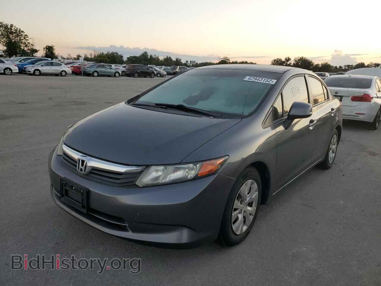 2012 HONDA CIVIC - VIN: 19XFB2F51CE093402 - Фото 2