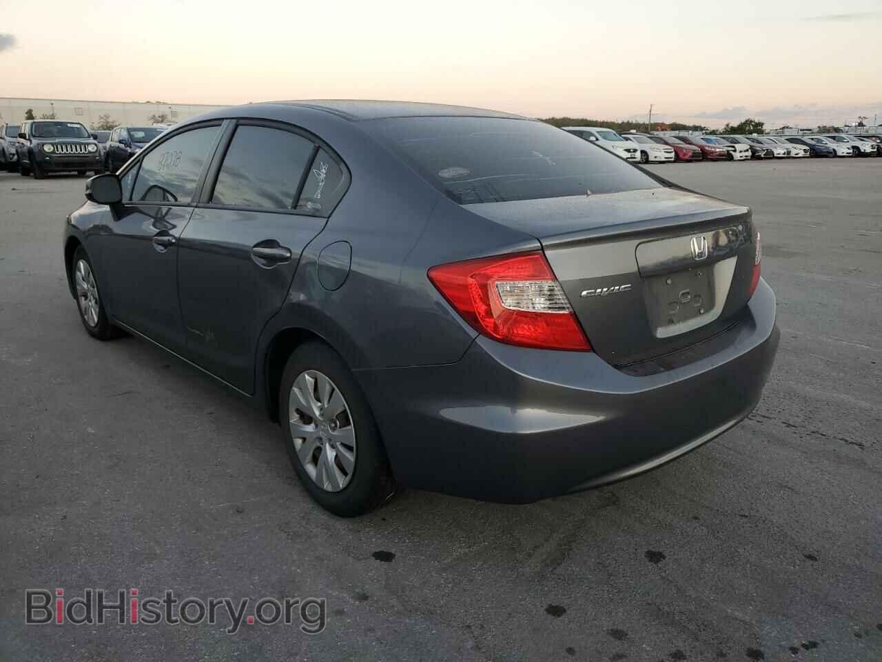 2012 HONDA CIVIC - VIN: 19XFB2F51CE093402 - Фото 3