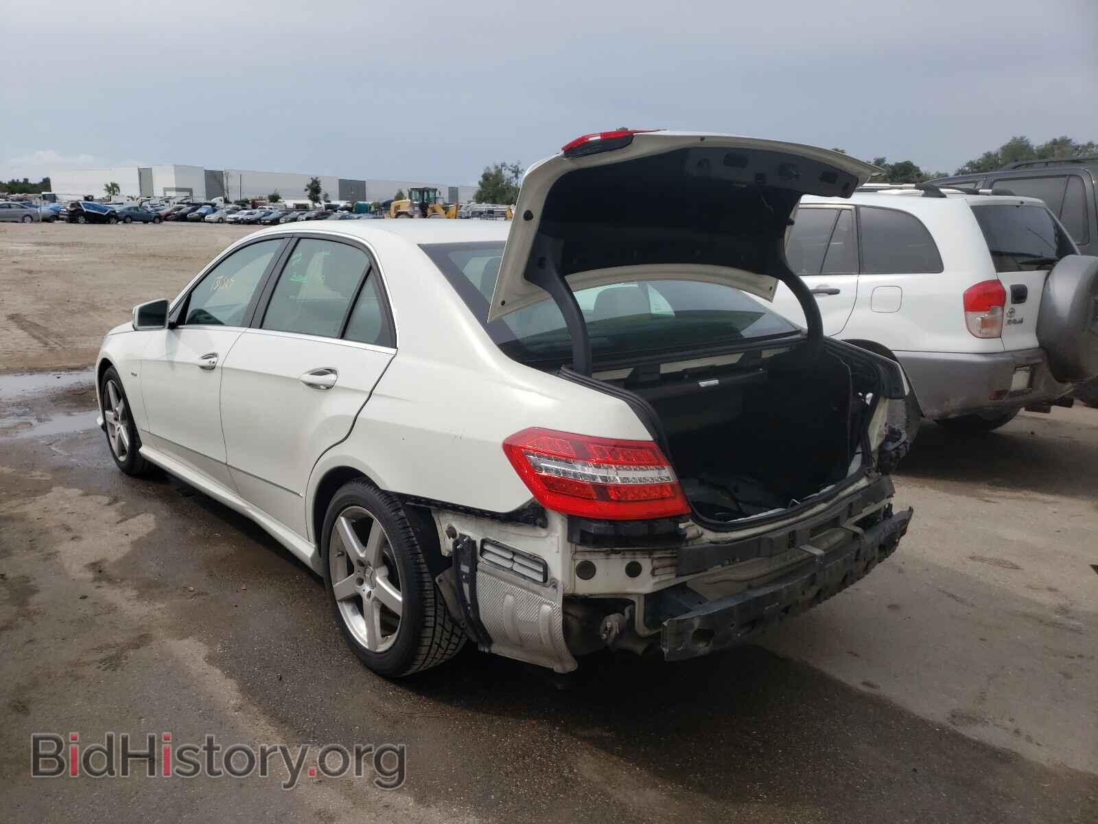 2012 MERCEDES-BENZ E-CLASS - VIN: WDDHF2EB6CA565297 - Фото 3