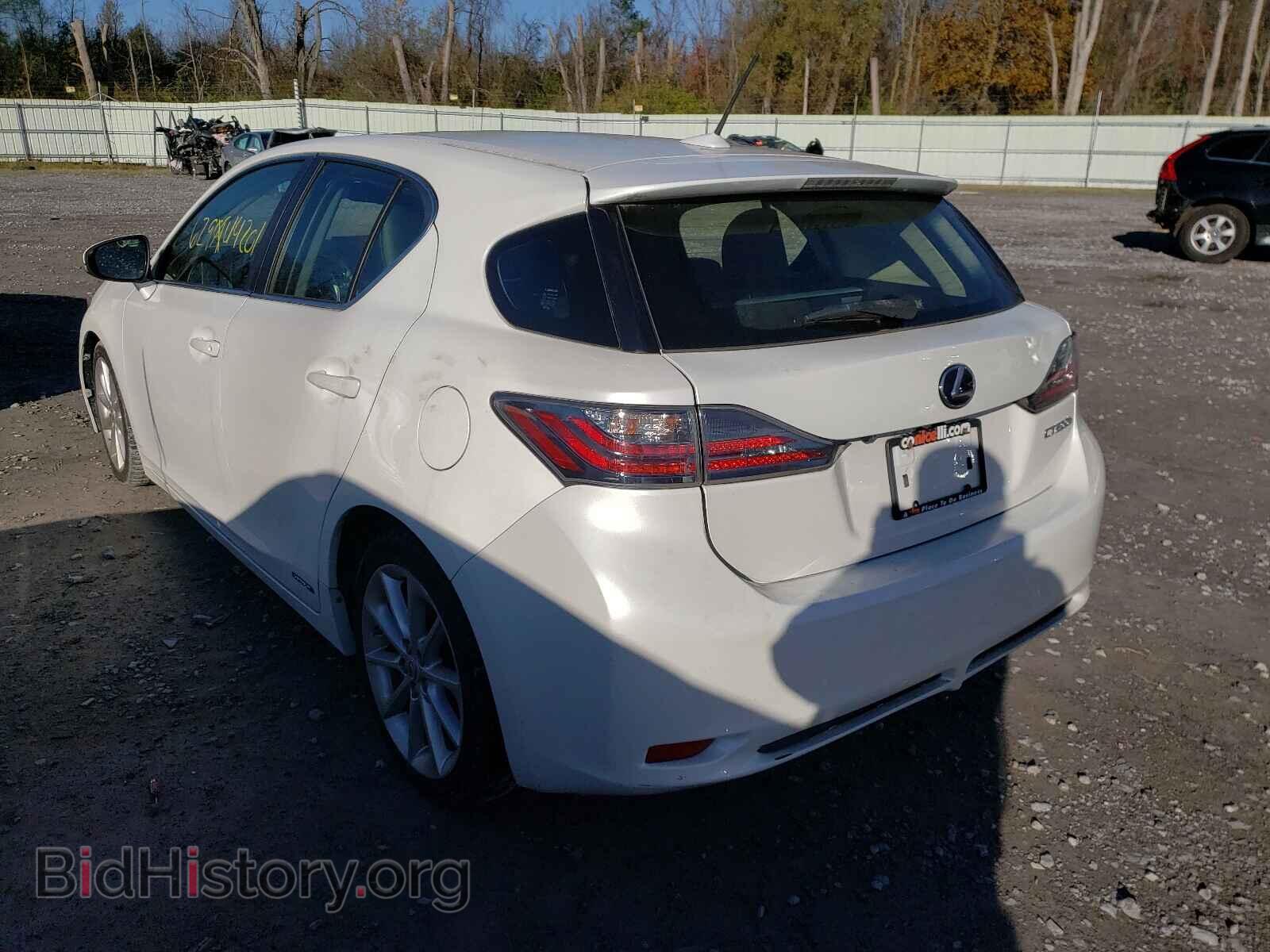 2012 LEXUS CT 200 - VIN: JTHKD5BH0C2090643 - Photo 3