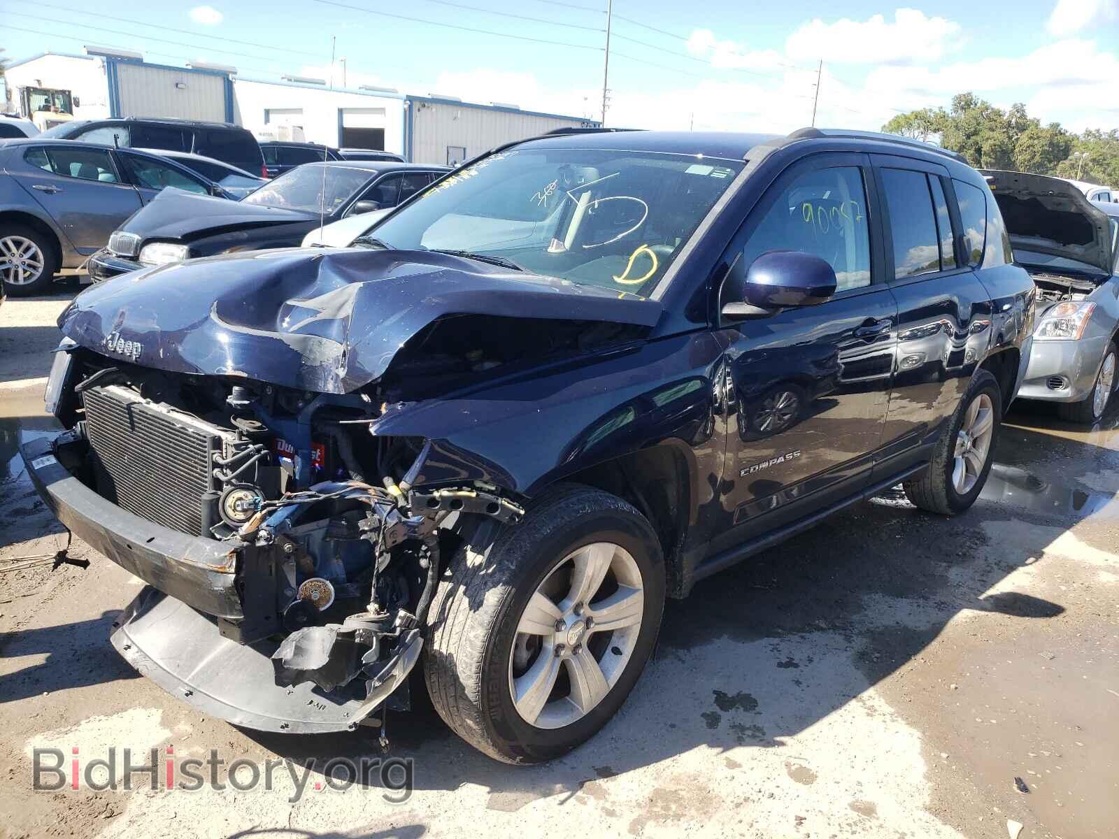 2014 JEEP COMPASS - VIN: 1C4NJDEBXED716862 - Фото 2