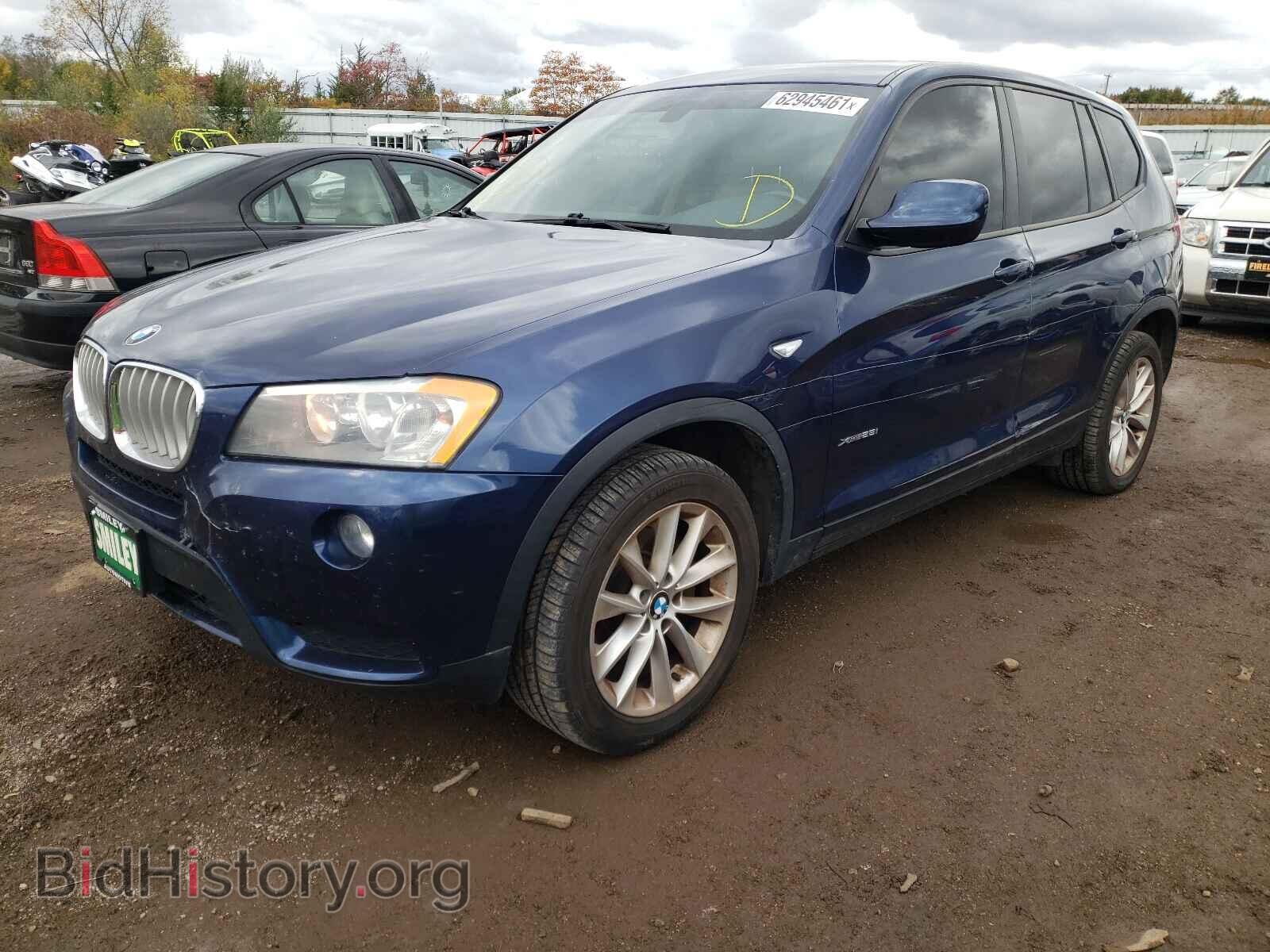 2013 BMW X3 - VIN: 5UXWX9C52D0A19268 - Фото 2