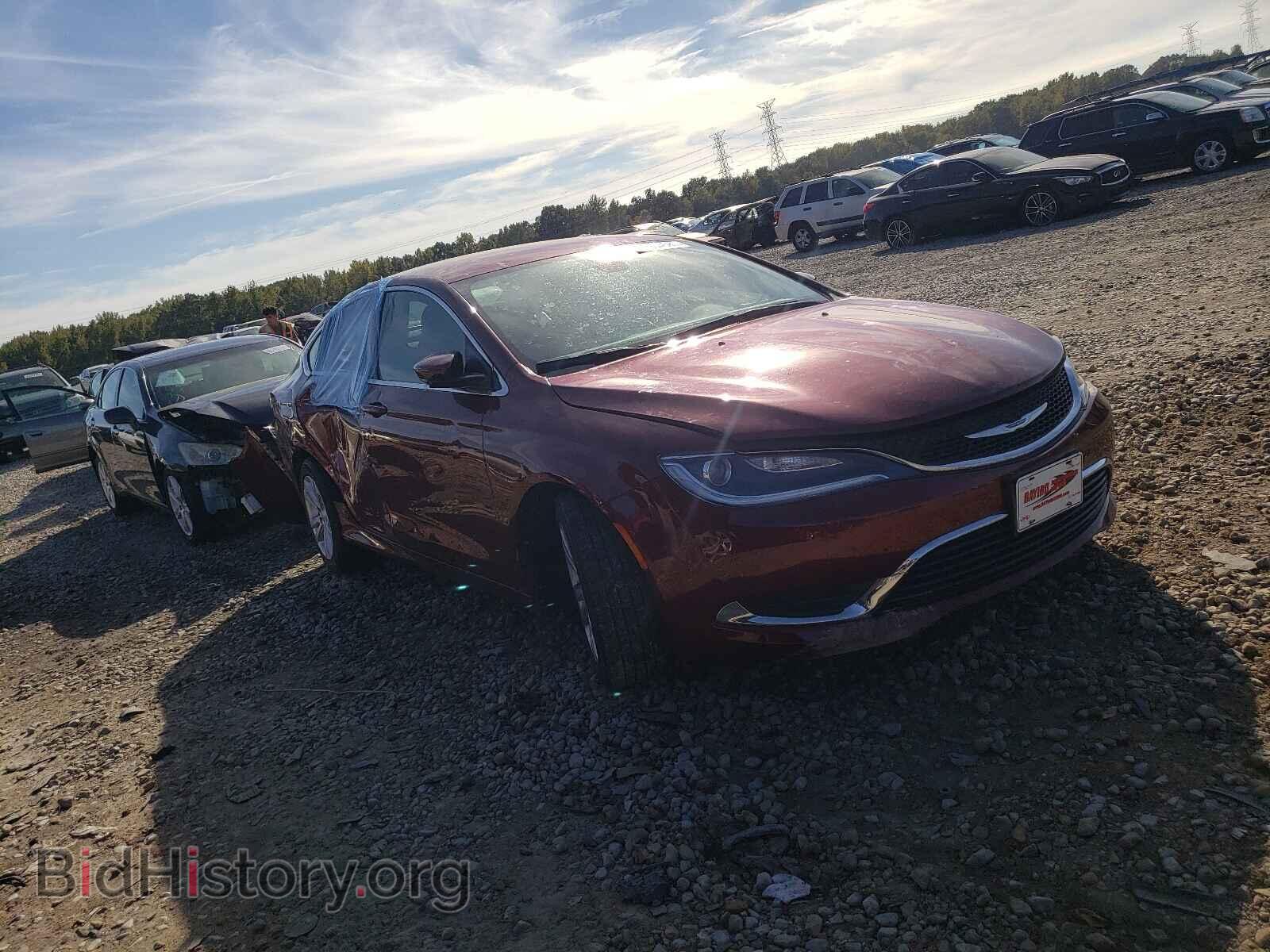 Photo 1C3CCCAB2FN690405 - CHRYSLER 200 2015