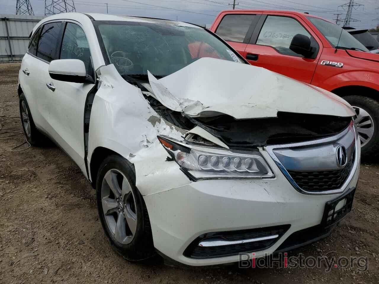 Фотография 5FRYD4H27GB009700 - ACURA MDX 2016