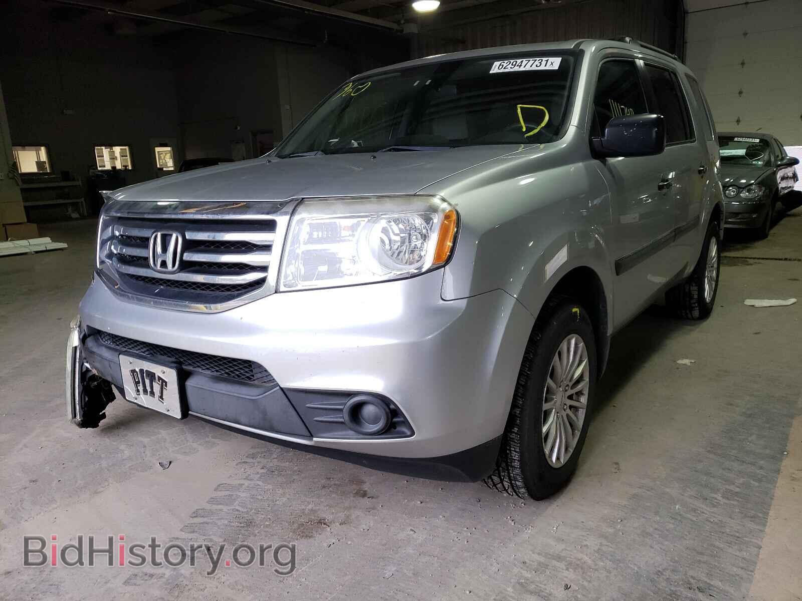2014 HONDA PILOT - VIN: 5FNYF3H27EB011904 - Фото 2