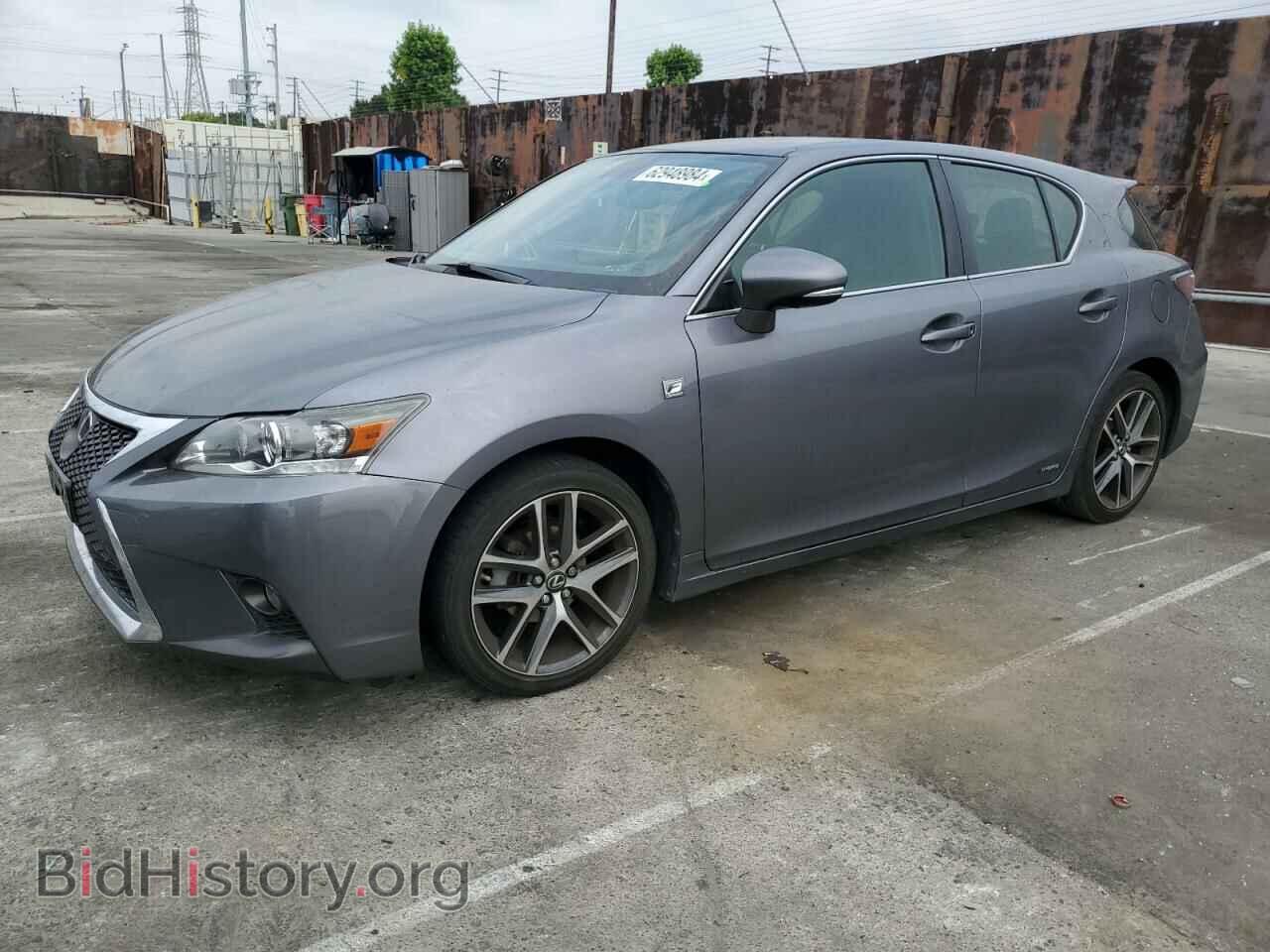 Photo JTHKD5BH4G2255289 - LEXUS CT 200 2016