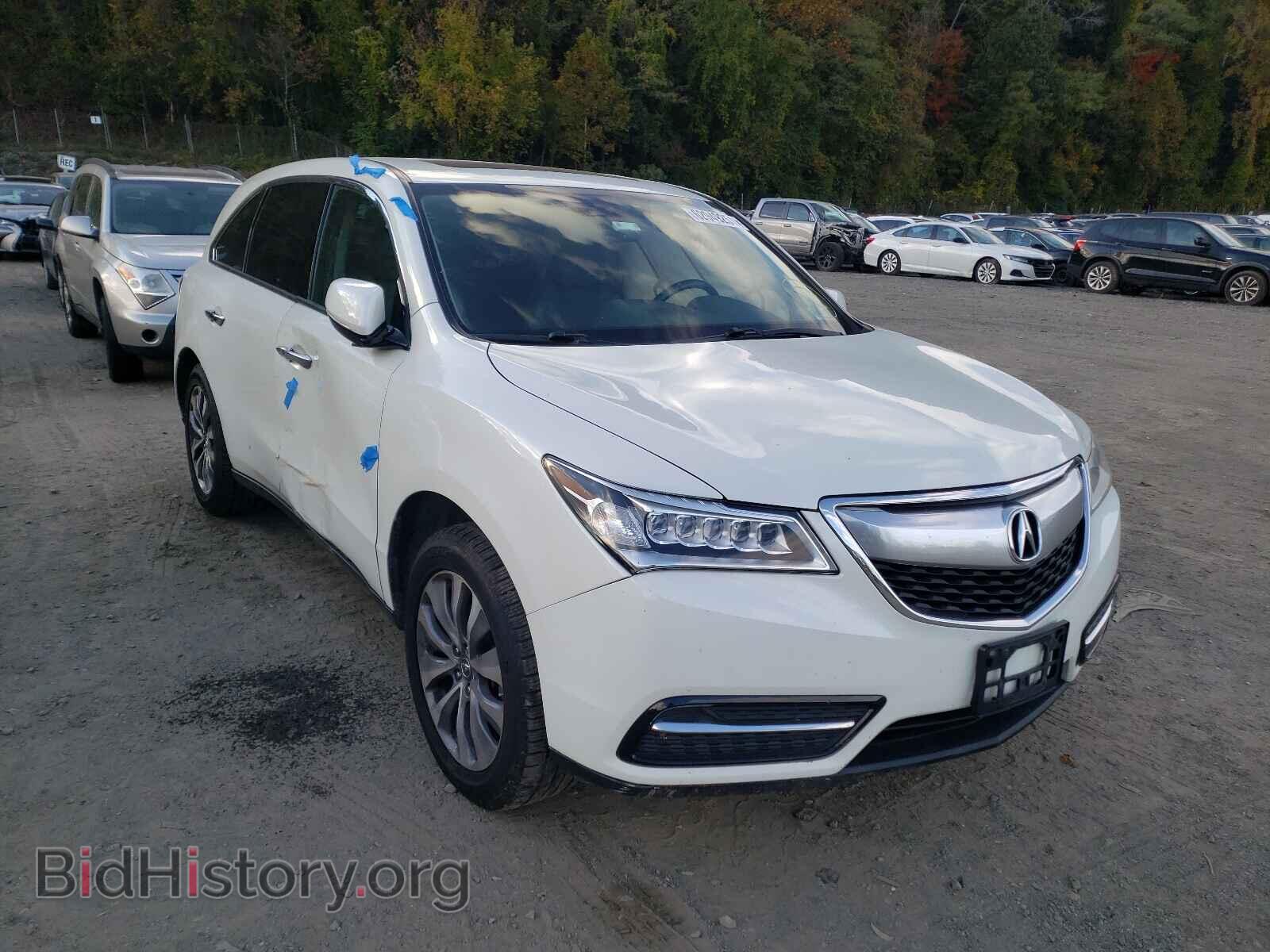 Photo 5FRYD4H41EB032534 - ACURA MDX 2014