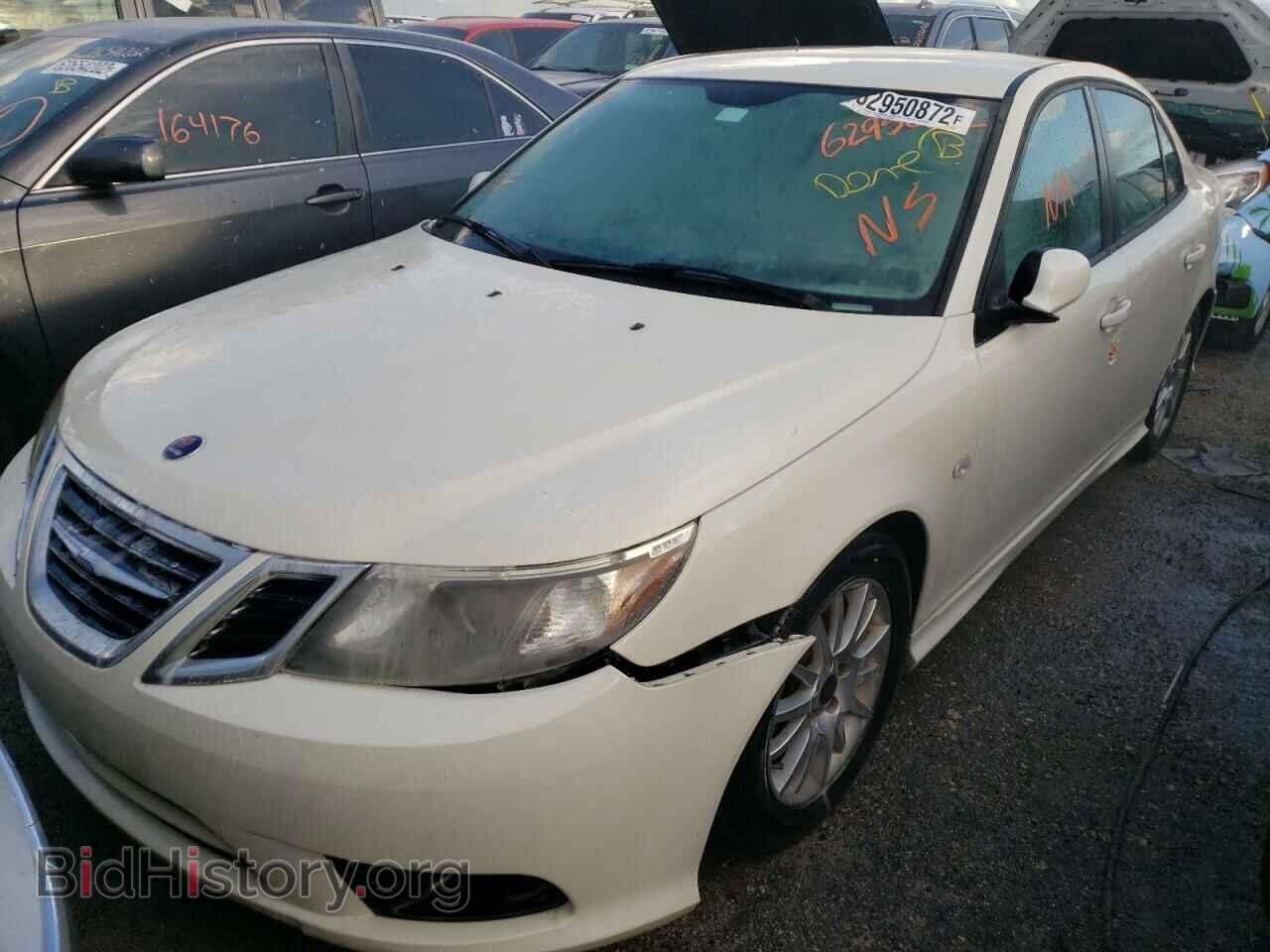2008 SAAB 9 3 - VIN: YS3FB46Y381124853 - Фото 2
