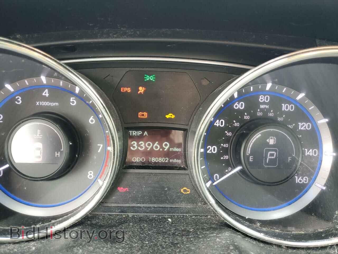 2012 HYUNDAI SONATA - VIN: 5NPEC4AC3CH370539 - Фото 8