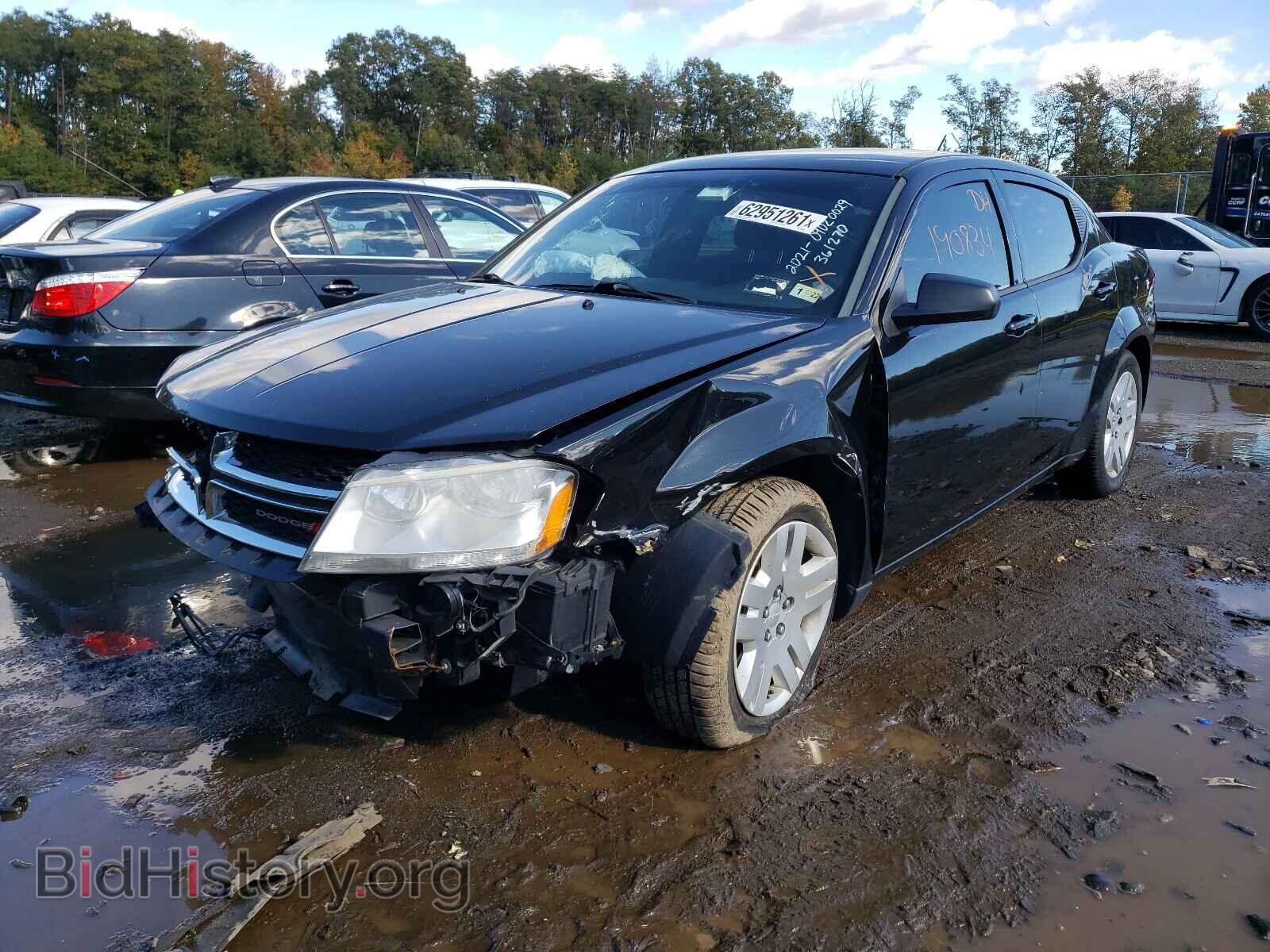2013 DODGE AVENGER - VIN: 1C3CDZAB4DN540468 - Фото 2